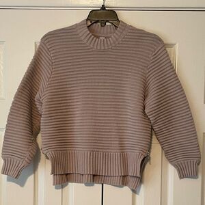 Varley Talbert Ribbed Knit Cropped Sweater Size XS
